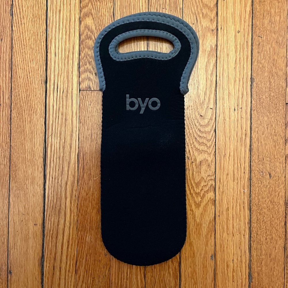 BYO Black Wine Bag